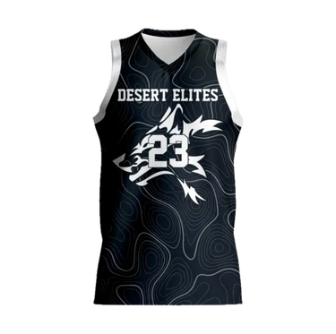 Basketball Pro Fitted Jersey (V-Neck)